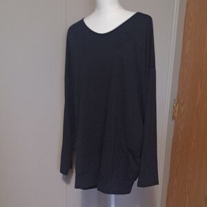 Black Long Sleeve Women's Top